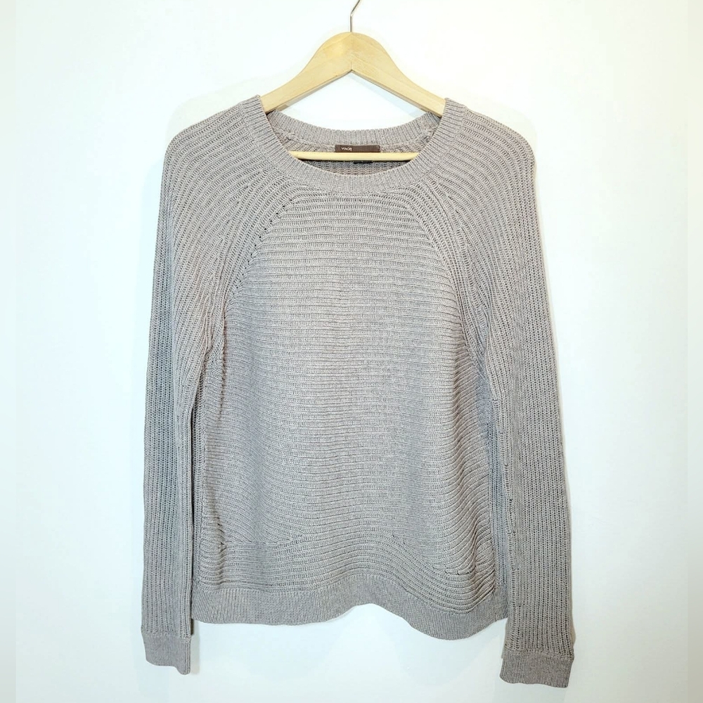 VINCE Rib Knit Raglan Sweater - Picture 4 of 4
